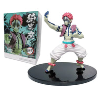High-quality Demon Slayer Figures featuring Tanjiro Kamado, Nezuko, Zenitsu, and Inosuke in dynamic action poses for anime collection.