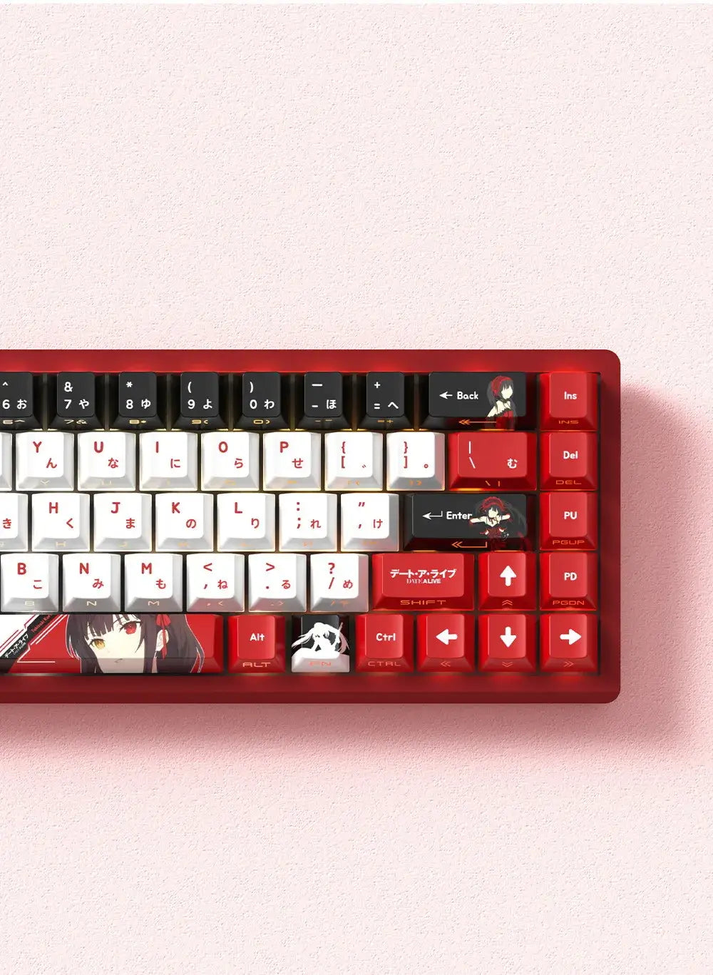 Miyu 129-Key OEM PBT Translucent Keycaps side-engraved 5-side thermal sublimation custom mechanical keyboard