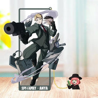 Premium Spy x Family Metal Bookmarks featuring laser-cut designs of Anya, Loid, and Yor Forger, perfect for students and anime collectors.
