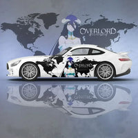 Albedo Anime Vinyl Car Decal Side Graphic Wrap UV fade-resistant custom door waist line sticker