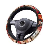 One Piece Luffy Anime Steering Wheel Cover packaged anime car gift accessory Luffy decoration