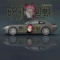 Yuji Itadori Anime Car Decal Sticker 2pc universal PVC gloss full body vehicle decoration