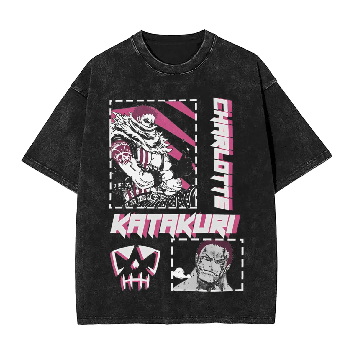 Eustass Kid One Piece Washed T-Shirt | Vintage Streetwear