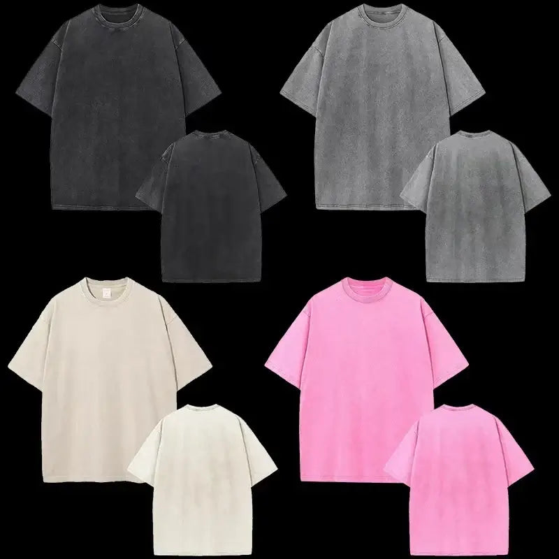 Ulquiorra & Grimmjow Washed T-Shirt featuring characters from Bleach, black tee with graphics and Harajuku style.