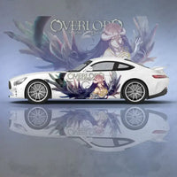 Albedo Anime Vinyl Car Decal Side Graphic Wrap applied vehicle door waist line anime fan decal