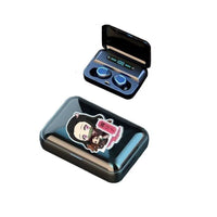 Demon Slayer Tanjiro Nezuko Bluetooth Anime Headset packaged anime tech gift birthday Christmas