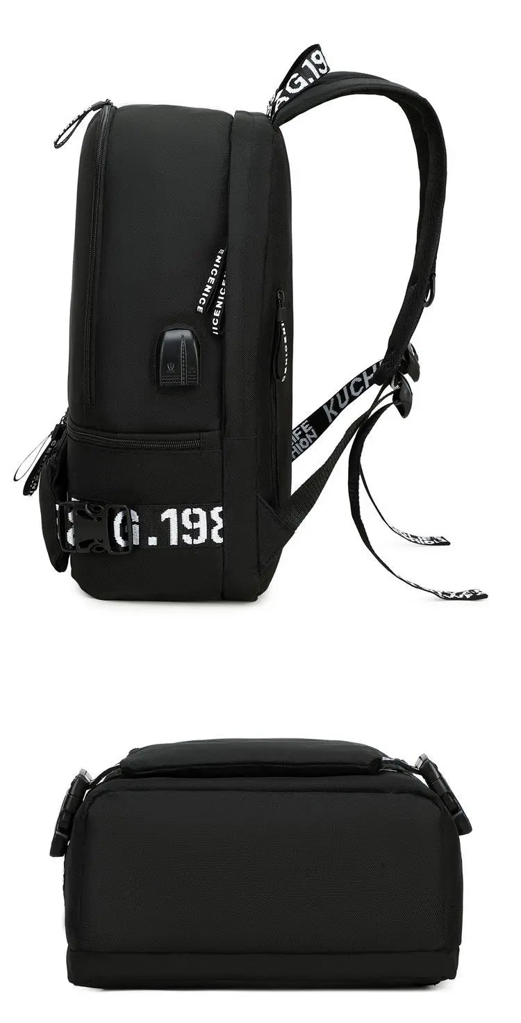 One Piece Anime Polyester School Travel Backpack featuring vibrant artwork and stylish design for teens.