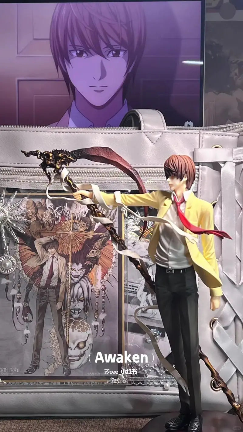 Death Note Yagami Light PVC Action Figure 26CM anime statue sculpture collectible model gift