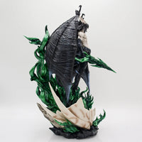 A detailed 32cm Bleach Anime Figure GK model featuring Kurosaki Ichigo in battle pose, available with Ulquiorra Cifer and Toshiro Hitsugaya variants.