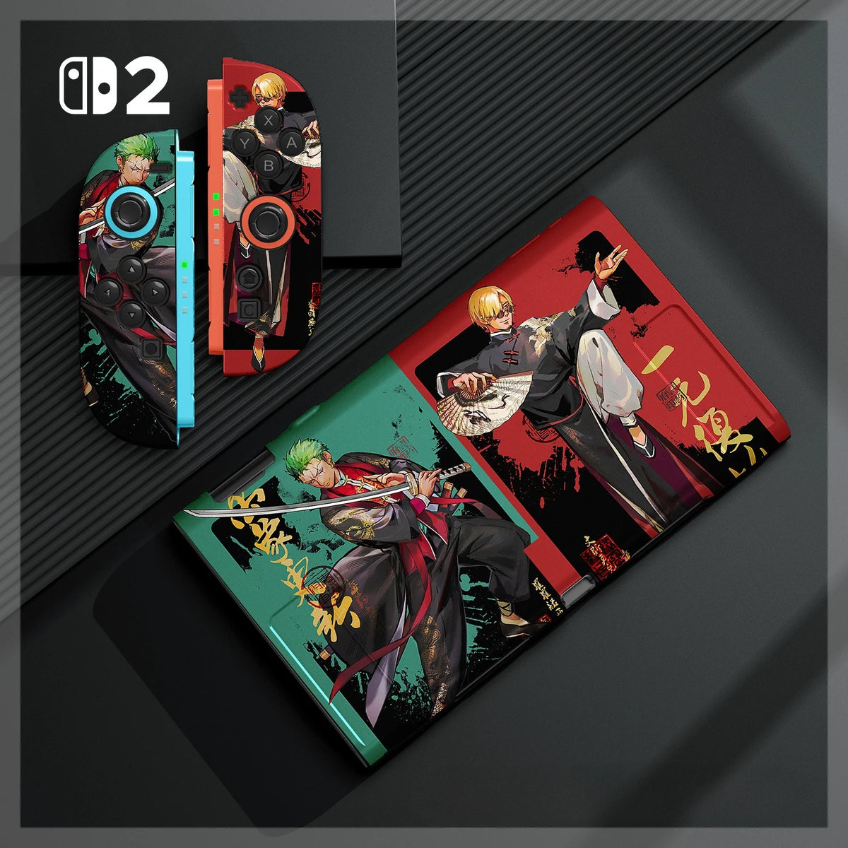 One Piece Luffy Nintendo Switch 2 Case anime soft shockproof Joy-Con cover protective shell gift