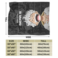 Stay warm with this One Piece Luffy Blanket! 🏴‍☠️ Premium knitted fleece throw for beds and sofas. Soft anime home decor. Shop the trend now!