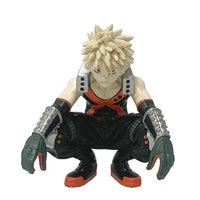 A highly detailed 18cm My Hero Academia Anime Figure made of PVC, featuring action poses of All Might, Deku, and Bakugo for collectors.