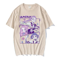 KPop Devil Hunter T-shirt Unisex 100% Cotton Summer Tee