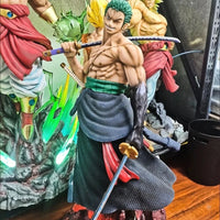  Zoro Five-Headed Eagle Large Collectible Statue side profile 50CM One Piece anime collectible