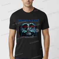 A vintage black Solo Leveling Anime T-Shirt featuring a funny Sung Jinwoo graphic print, available in sizes S to 4XL for men and women.