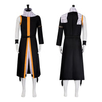Natsu Dragneel Fairy Tail Cosplay Costume Blue Black Seven Years Later uniform Halloween men