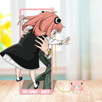 Premium Spy x Family Metal Bookmarks featuring laser-cut designs of Anya, Loid, and Yor Forger, perfect for students and anime collectors.