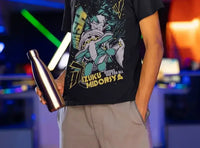 A trendy Deku Streetwear T-Shirt made of 100% cotton, featuring a fire style Izuku Midoriya graphic art for unisex Japanese fashion.