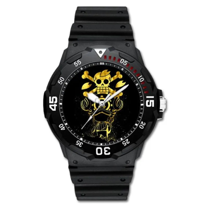 One Piece Anime Minimalist Quartz Watch Luffy Zoro Chopper cartoon personality festival gift