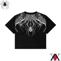 Oversized Cotton Tee Skull Print Unisex Streetwear Gym Top