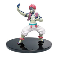 High-quality Demon Slayer Figures featuring Tanjiro Kamado, Nezuko, Zenitsu, and Inosuke in dynamic action poses for anime collection.