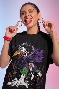 A premium Overhaul Kai T-Shirt featuring Kai Chisaki and Japanese Kanji graphic art, designed as a My Hero Academia anime gift for men and women.