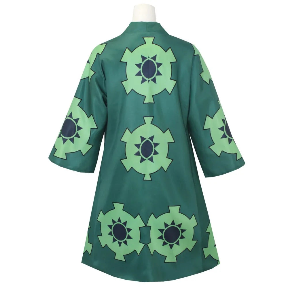 Roronoa Zoro Green Kimono Cosplay Costume | One Piece