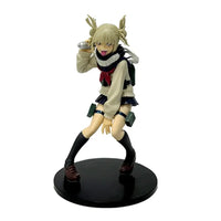 A highly detailed 15cm Toga Himiko Figurine made of premium PVC, standing in a dynamic My Hero Academia anime pose.