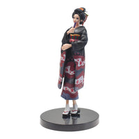 A detailed One Piece 17cm Anime Figure statue featuring Monkey D. Luffy, Roronoa Zoro, and Yamato for collection and desktop display.