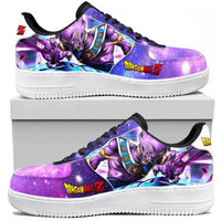Dragon Ball Z Goku Vegeta Anime Sneakers flat lay pair custom unisex anime birthday gift shoes