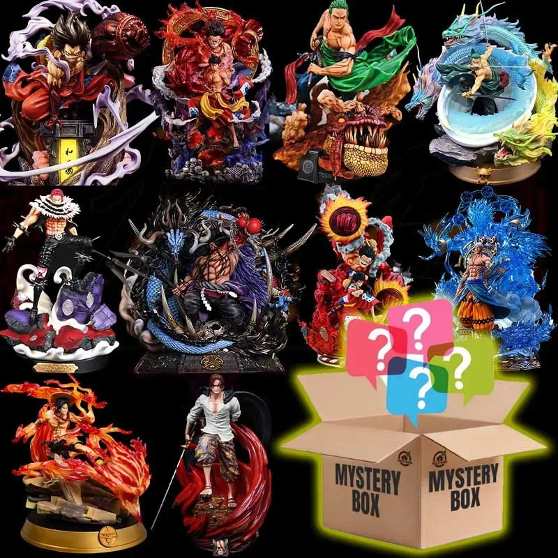 Anime Figure Mystery Blind Box sealed anime gift box Dragon Ball One Piece Demon Slayer PVC toy