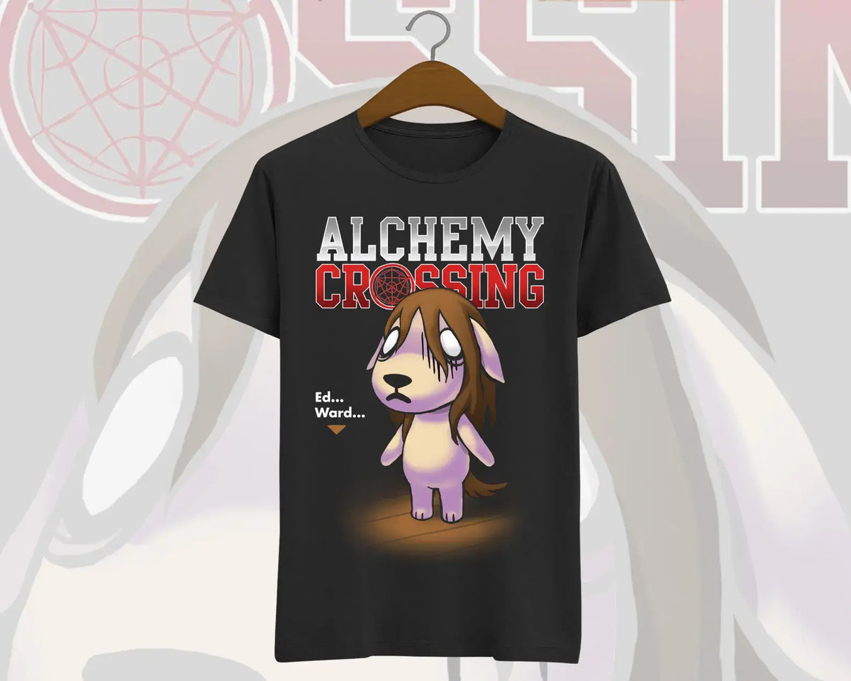 Fullmetal Alchemist Manga T-Shirt oversized cotton anime graphic tee with vintage washed finish short sleeves and relaxed streetwear silhouette