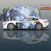 Killua Zoldyck Anime Vinyl Car Decal Side Graphic flower UV fade-resistant universal SUV vehicle