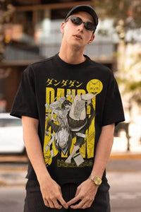 Unleash the occult with this Dandadan Okarun T-shirt! 👽 High-quality oversized cotton anime tee for men & women. Shop the trend now!