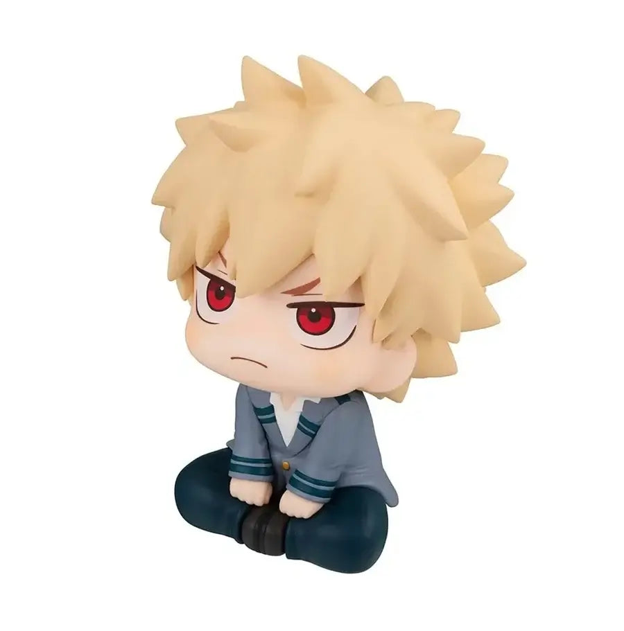 A highly detailed 18cm My Hero Academia Anime Figure made of PVC, featuring action poses of All Might, Deku, and Bakugo for collectors.