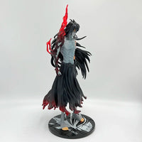 A detailed 32cm Bleach Anime Figure GK model featuring Kurosaki Ichigo in battle pose, available with Ulquiorra Cifer and Toshiro Hitsugaya variants.