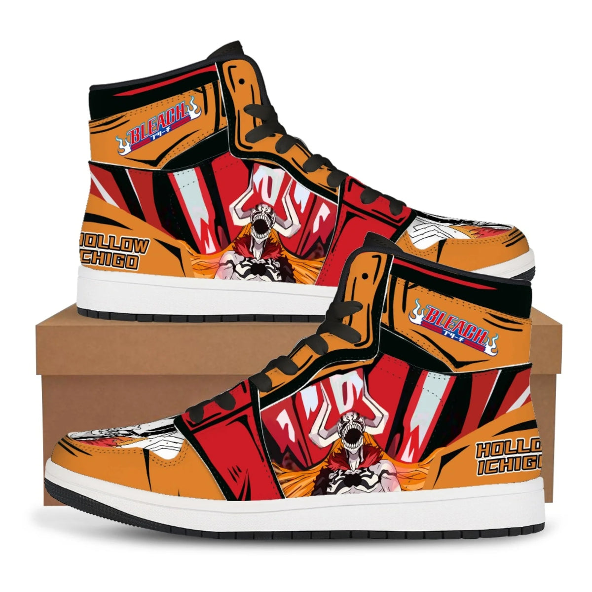 Casual Midoriya Izuku Sneakers featuring green Deku anime print, comfortable flat basketball shoes for men and women.