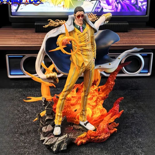 One Piece Kizaru Borsalino PVC Action Figure Bandai genuine desktop statue collector model