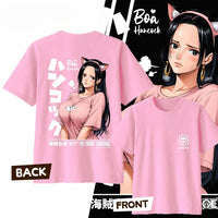 Boa Hancock One Piece Printed Cotton T-Shirt | Lightweight Tee