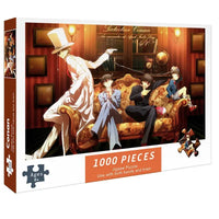 Japanese Anime Puzzle 1000 piece stress relief toy for adults and kids featuring vibrant anime-inspired artwork