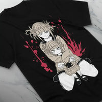 A stylish Vintage Anime T-Shirt for women featuring the Girls Are Cute graphic print, designed in a retro Harajuku aesthetic.