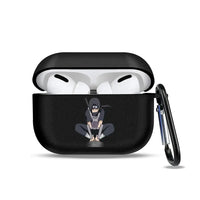 Naruto Itachi AirPods Case Soft Anime Cover TPU cartoon Uchiha Itachi Gaara Akatsuki character figure protective case fits AirPods 1 2 3 Pro Pro2