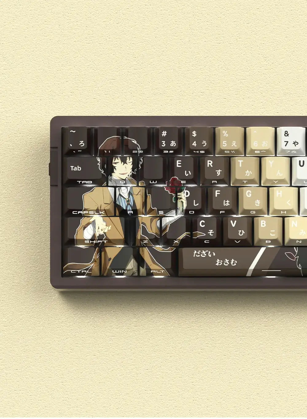 Miyu 129-Key OEM PBT Translucent Keycaps side-engraved 5-side thermal sublimation custom mechanical keyboard