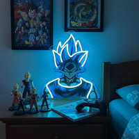 One Piece Luffy Acrylic Neon LED Light custom anime sign home decor bar wall art