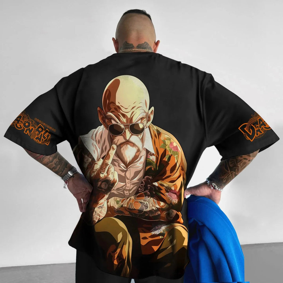 Dragon Ball Vegeta Harajuku Oversized Anime T-Shirt retro street unisex loose summer top 2025