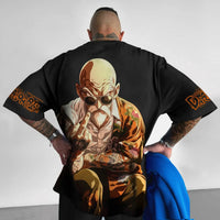 Dragon Ball Vegeta Harajuku Oversized Anime T-Shirt retro street unisex loose summer top 2025