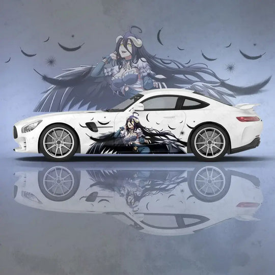 Albedo Anime Vinyl Car Decal Side Graphic Wrap UV fade-resistant custom door waist line sticker