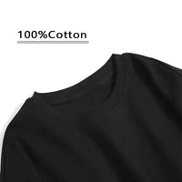 Close-up of Kokushibo Demon Slayer Breathable Anime T-Shirt Kokushibo print cotton fabric detail