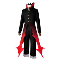 Dandadan Okarun Cosplay Costume Wig Suit Ken Takakura black collar uniform curly hair Halloween