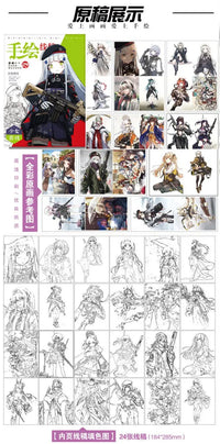 Chainsaw Man Anime Colouring Book multiple pages fan-drawn anime outline sketches colouring